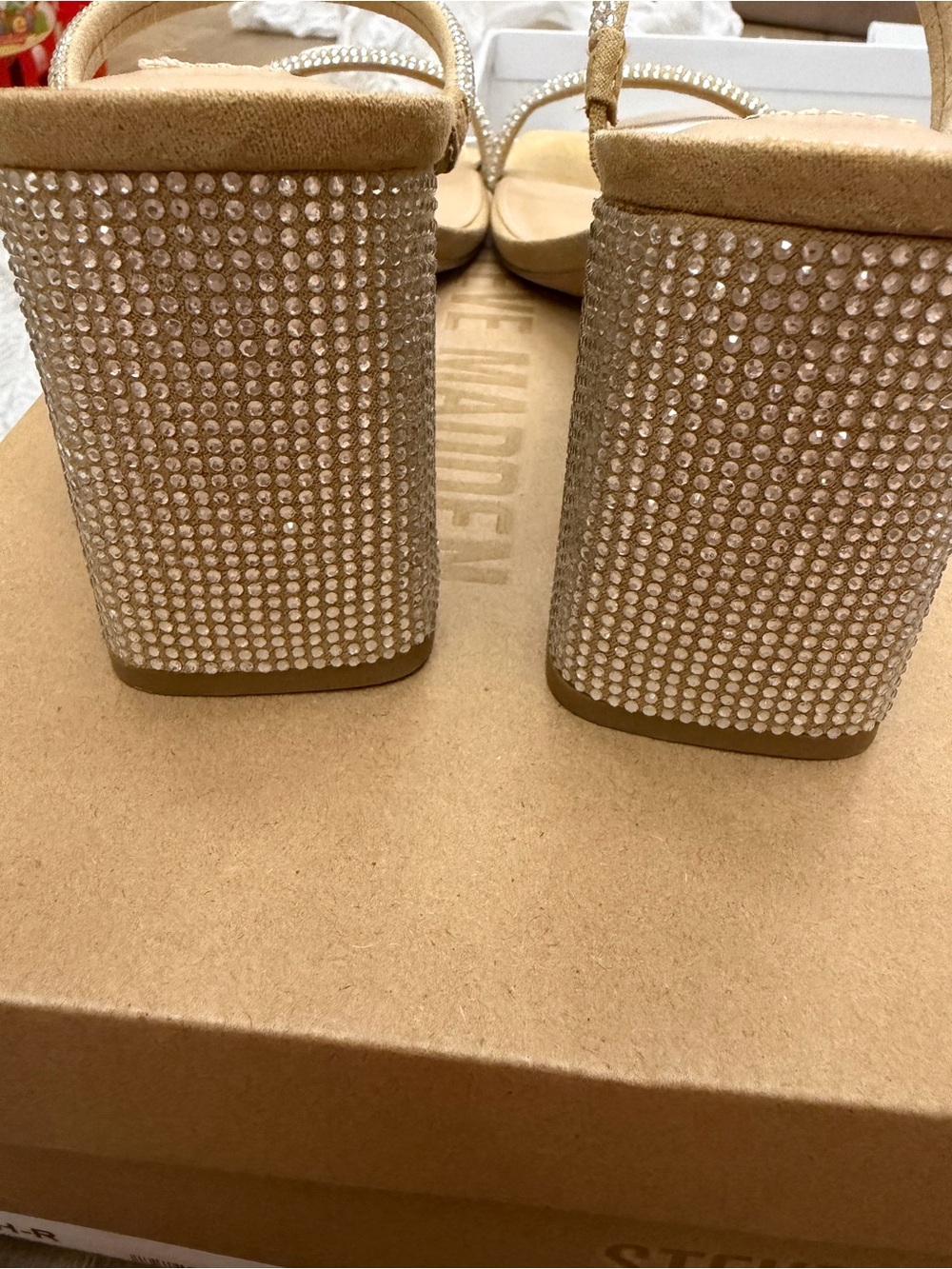 Steve Madden Rhinestone heels - Picture 4 of 8